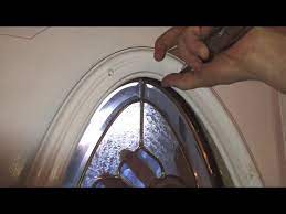 Oval Glass In An Entry Door