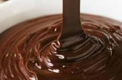 What happens when you add milk to melted chocolate?