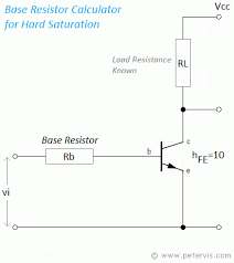 Transistor Base Resistor Calculator
