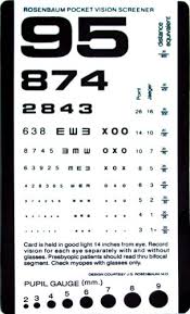 Printable Low Vision Eye Chart Download Them Or Print