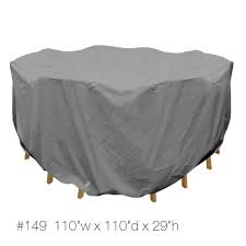 Large Round Table And Chairs Cover