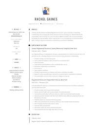 Registered Nurse Resume Sample Writing Guide