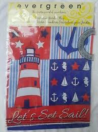 evergreen patriotic anchor ocean sail