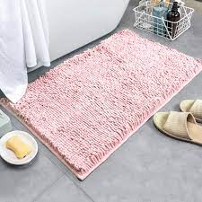sweet home microfibre floor mat soft bath rug s pink