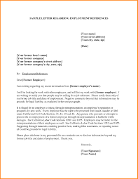 Example Letter Of Reference From Employer Save Reference Letter