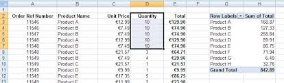 update a pivot table in excel 2007