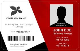 16 Id Badge Id Card Templates Free Template Archive