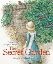 secret garden hardcover book page