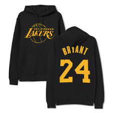 Logo flip kyle kuzma los angeles lakers tee. Kobe Bryant 24 Lakers Hoodie Sweatshirt Pullover Unisex Erwachsene Schwarz Mamba Jersey Ebay