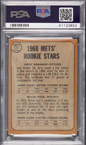 Maybe you would like to learn more about one of these? Highest Grade 1968 Topps Venezuelan Nolan Ryan Rookie Card Up For Auction
