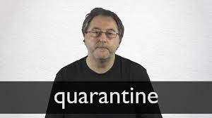 To put in isolation as if by quarantine. Quarantine Definition And Meaning Collins English Dictionary
