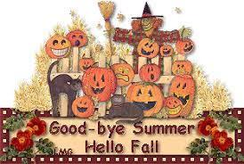 Image result for images of goodbye summer hello fall