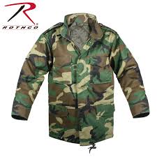 Details About Rothco 7660 Kids M 65 Field Jacket Woodland Camo