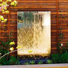 Stainless Steel Water Wall David Harber