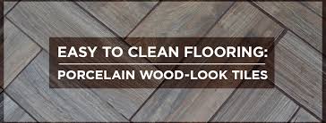 clean flooring porcelain wood look tiles