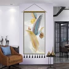 Large Nordic Painting Tapestry Wall
