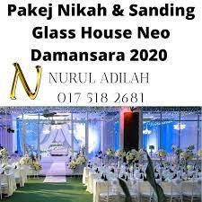 Pakej Nikah Sanding Glass House Shah