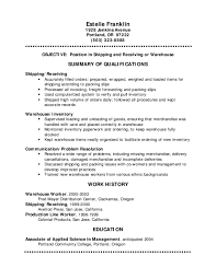 General Warehouse Worker Cover Letter