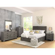 Browse our huge selection of quality bedroom furniture at value city furniture. Bedroom Sets Fontana 393 8 Pc Queen Panel Bedroom Set With Storage At Border City Furniture