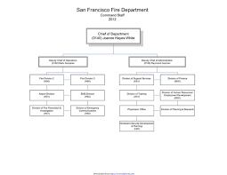 Download Fire Department Organizational Chart 4 For Free