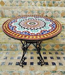 Customizable Mosaic Table Crafts Mosaic