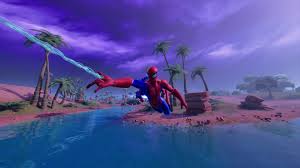 fortnite spider man web shooter locations