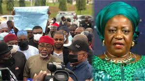 And she took it to the man's house in eva water bottles. Pdp Demands Rejection Of Apc Operative Lauretta Onochie As Inec Commissioner
