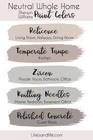 My Whole Home Paint Colors Emily