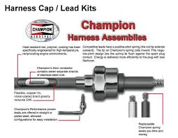 Harness Cap And Lead Kits From Aircraft Supply