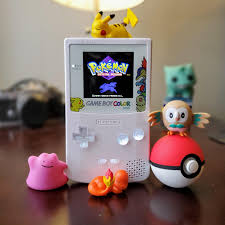 All White Backlit Gbc With Glass Gen 2 Pokemon Lens And Light Up Buttons Gameboy