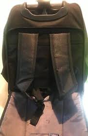 rolling backpack travel bag luge
