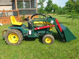 Homemade Frontloader Garden Tractor