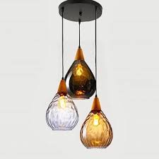 glass globe pendant lighting the