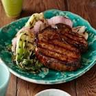 asian pork chops and baby bok choy   nuwave   flavorwave ovens