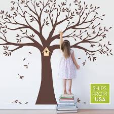 Simple Shapes Family Tree Wall Decal