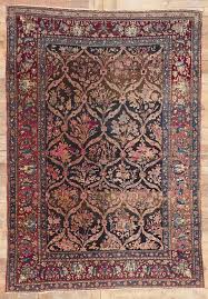 5 x 7 antique persian isfahan rug 78642