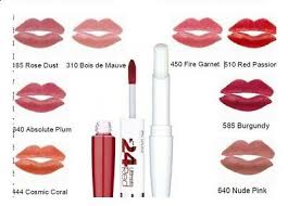 All New Maybelline Super Stay 24 Hr Lipstick 2in1 Ideal Gift