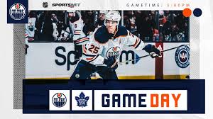 Maple leafs @ oilers — game 25. Pre Game Report Oilers At Maple Leafs 01 20 21