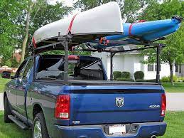 Most vehicles lack adequate room for long kayaks, so it makes sense to have a rack for easy transportation. Racks For Sport And Recreation Kayak Rack Diy Truck Canoe Rack Canoe Rack