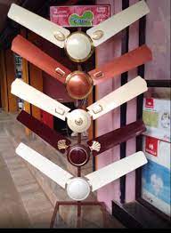 ceiling fan display stand and racks at