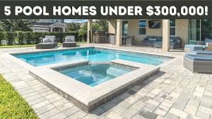 5 pool homes in florida selling for