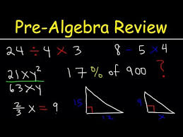Pre Algebra Basic Introduction