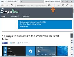 in microsoft edge browser on windows 10