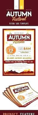 Fall Festival Flyer Template Free Nanny Unique Templates Examples