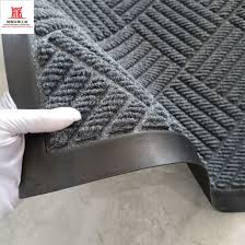 custom rubber outdoor rugs thickened