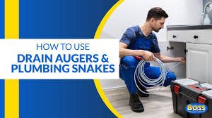 what are drain augers plumbing snakes