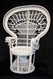 white bridal baby showerchair with arms