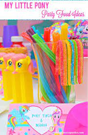 my little pony party food ideas made