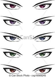 How to draw different anime eyes, step by step, drawing guide, by buibui. Anime Male Eyes Csp16569245 Manga Eyes Anime Eyes Anime Male Face