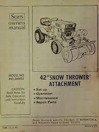 Sears Suburban Gt Garden Tractor 42
